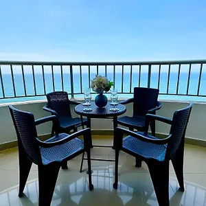 Con Vista Al Mar Piso 19 Bocagrande Apartamento
